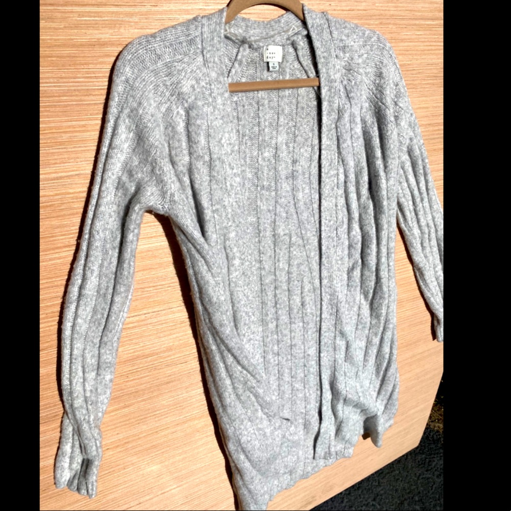 Grey Cardigan